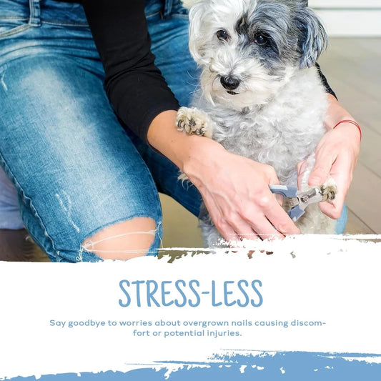 Stainless Steel Small Dog Nail Clipper With Ergonomic Handle