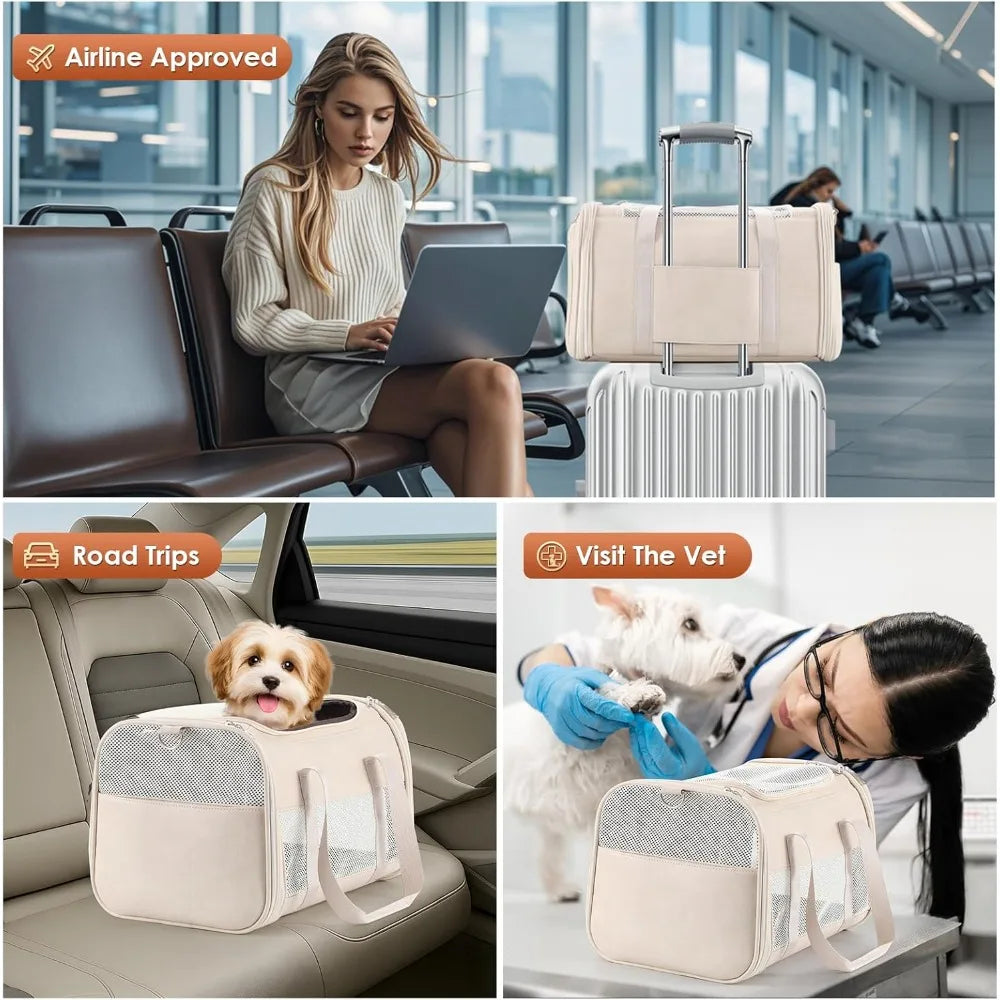 Airline-Approved Soft Sided Pet Carrier