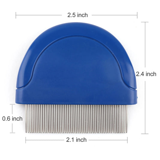 Pet Comb for Flea, Dander and Loose Hair Removal