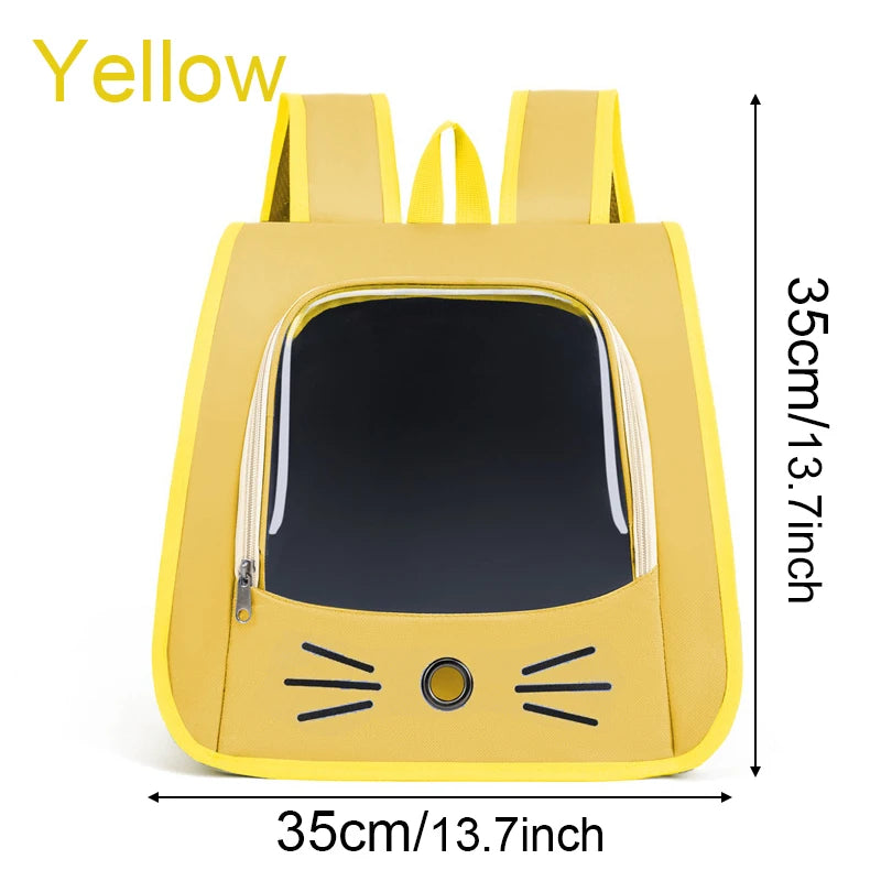 Pet Supplies Cat Carrier Bag Portable Travel Outdoor Backpack for Cat Small Dogs Transparent breathable backpa
Cat Carrier Travel Outdoor Backpack