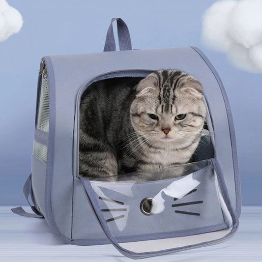 Pet Supplies Cat Carrier Bag Portable Travel Outdoor Backpack for Cat Small Dogs Transparent breathable backpa
Cat Carrier Travel Outdoor Backpack