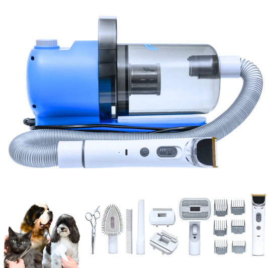 Grooming Kit and Vacuum for Dogs & Cats, Removes up to 99% of Fur Low noise, Adjustable Speed