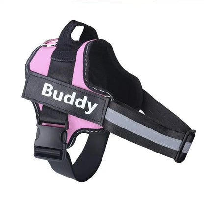 Personalized, NO PULL, Reflective, Breathable Harness Vest For Small and Large Dogs