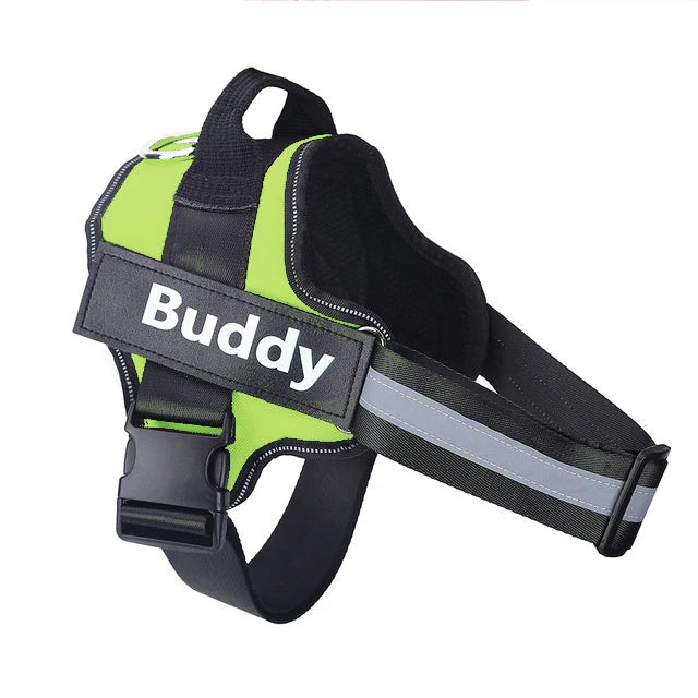 Personalized, NO PULL, Reflective, Breathable Harness Vest For Small and Large Dogs