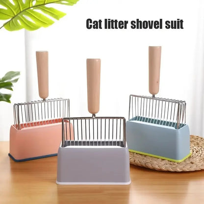 Stainless Steel Cat  Litter Box Shovel