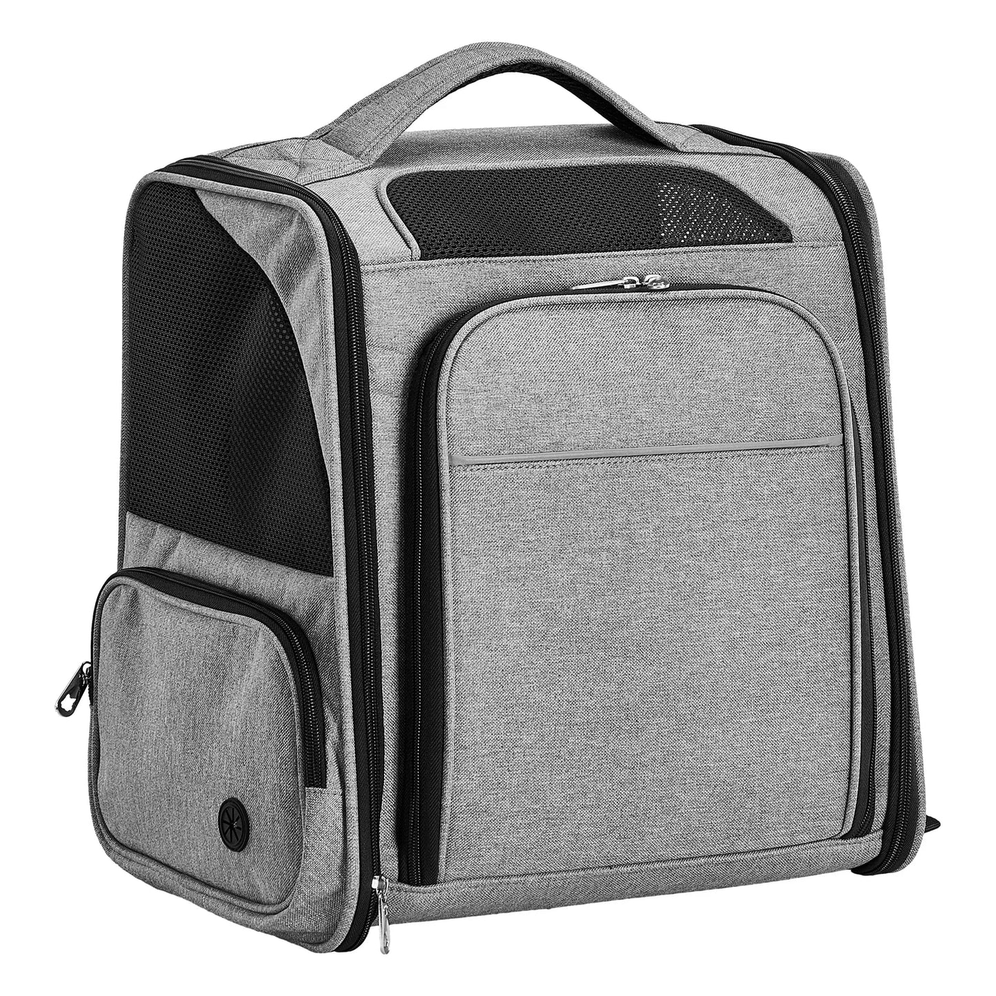 Breathable, Expandable  and Foldable Pet Carrier/Backpack Foldable Pet Carrier