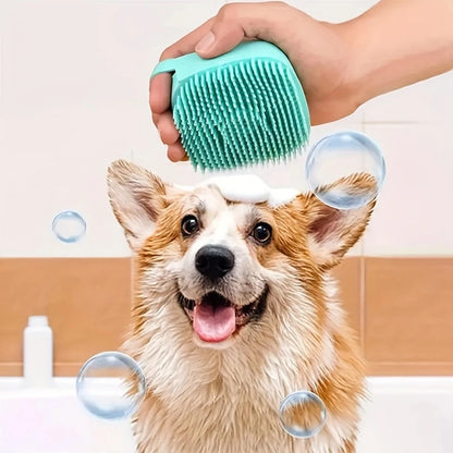 7 Pack Dog Grooming Set: Hair Removal Comb, Flea Comb, Shampoo Brush, Pet Nail Clippers, Toothbrush Set