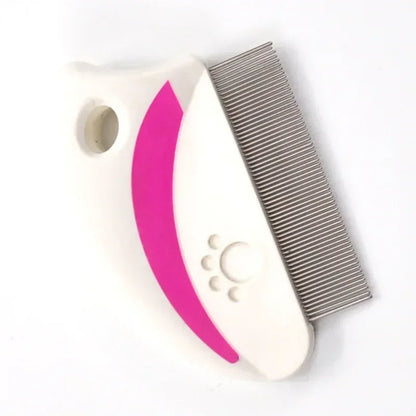 1-Piece Stainless Steel  Flea/Lice Removal Combs/Pet Hair Brush