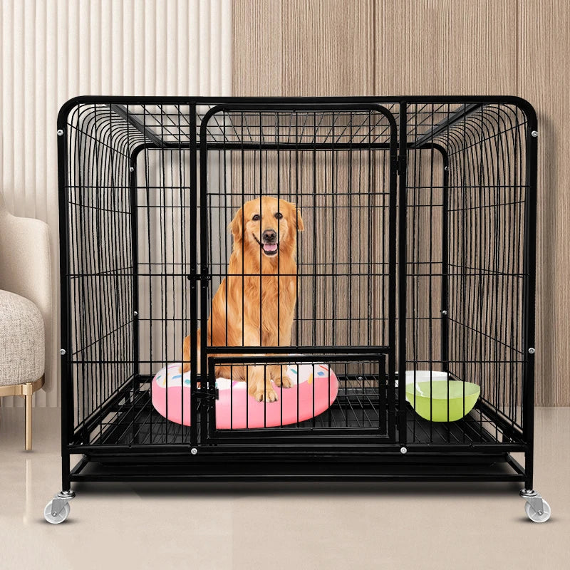 Heavy Duty Metal Dog Kennel - Indestructible and Escape-Proof