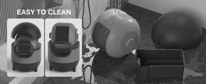 Self-Cleaning, Odor-Free Automatic Cat Litter Box