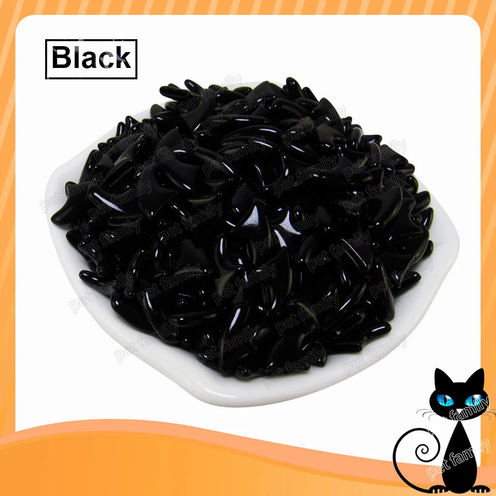 Soft Claw Caps for Cats with free Adhesive Glue + Applicator