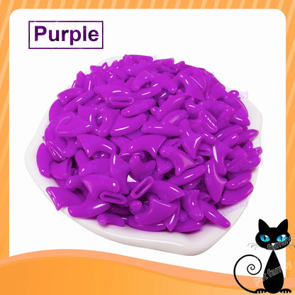 Soft Claw Caps for Cats with free Adhesive Glue + Applicator