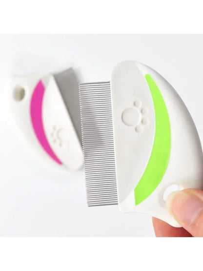 1-Piece Stainless Steel  Flea/Lice Removal Combs/Pet Hair Brush