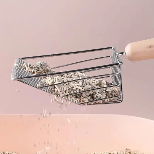 Stainless Steel Cat  Litter Box Shovel