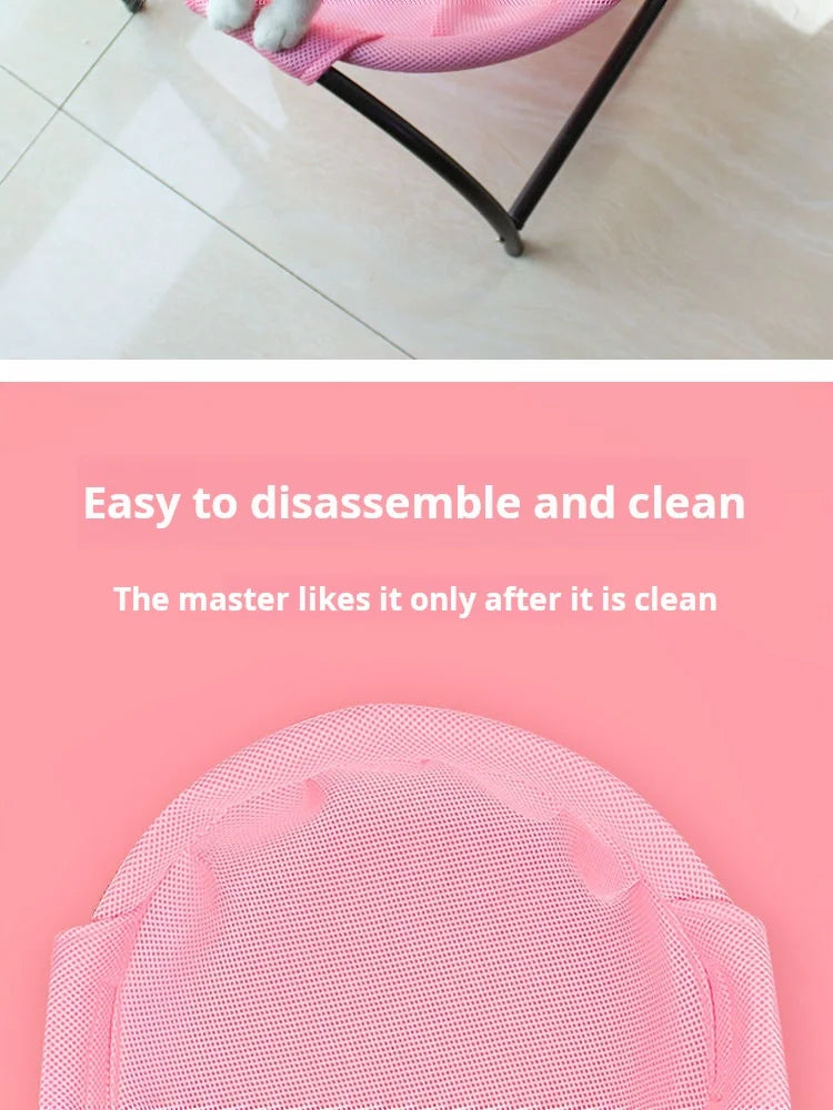 Breathable and Cooling Cat Hammock Bed