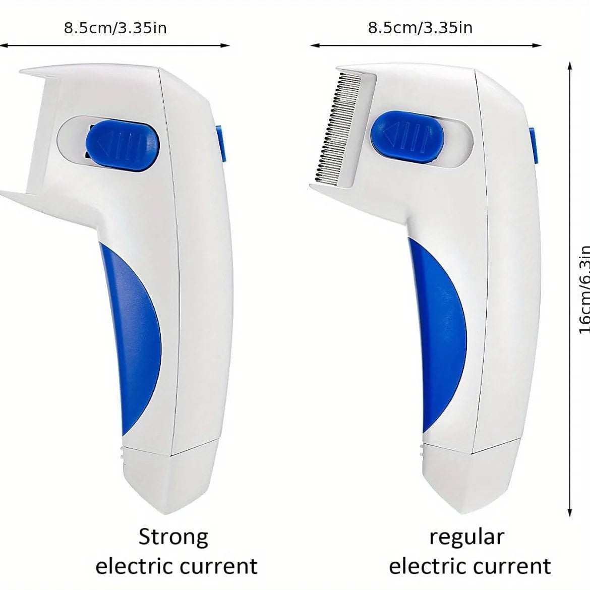 1pcs Cat & Dog lectitc Hlea Comb, hemoves oose Hai fleas,And Eggs:.lectronicice Remover, suitable For Cats, Dogs,And abits. Efec