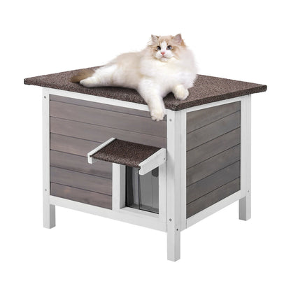 Outdoor Weather proof Cat House Weatherproof with All-Round Foam Insulation