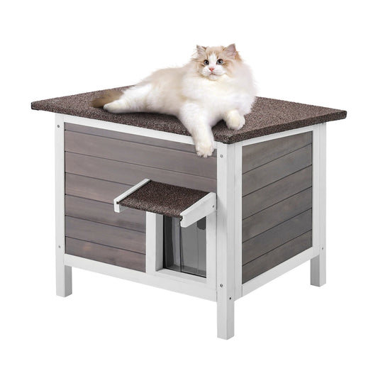 Outdoor Weather proof Cat House Weatherproof with All-Round Foam Insulation