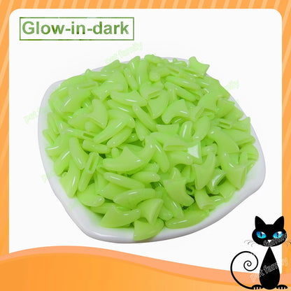 Soft Claw Caps for Cats with free Adhesive Glue + Applicator