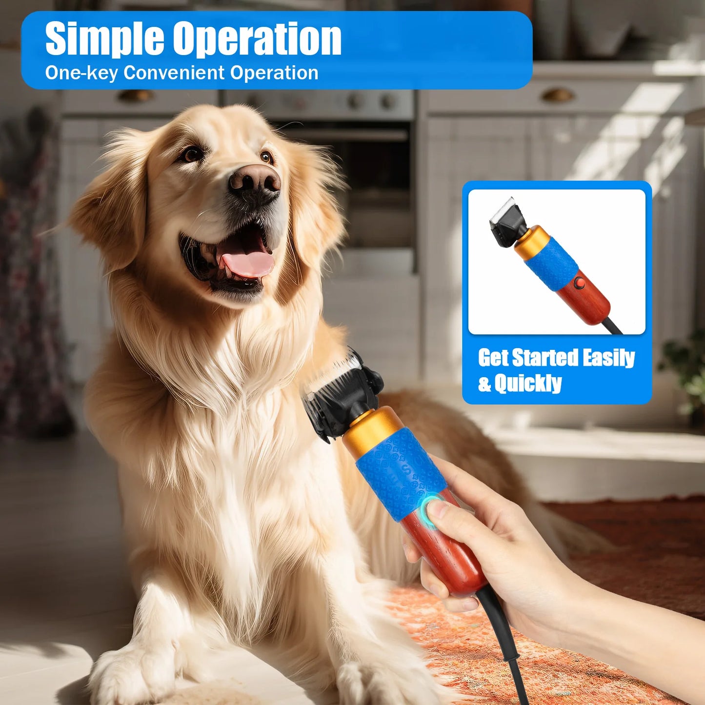 110V/220V 36W Electric Push Shears for Pets