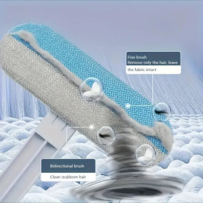 Premium Deshedding Brush for Pets with Ergonomic Long Handle