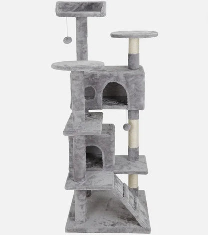 53-inch Cat Tree and Tower with Scratching Post