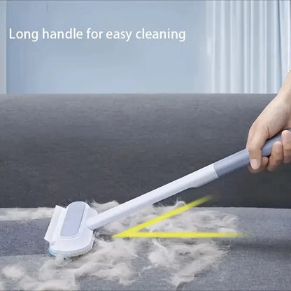 Premium Deshedding Brush for Pets with Ergonomic Long Handle