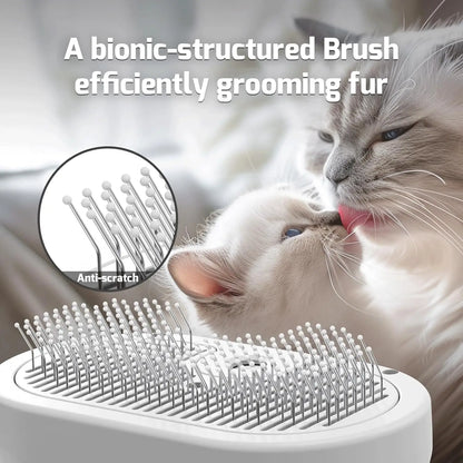 Pet Spray Hair Comb For Hair Remover, Cleaning Brush and Dematting Water Mist Humidifier Comb
