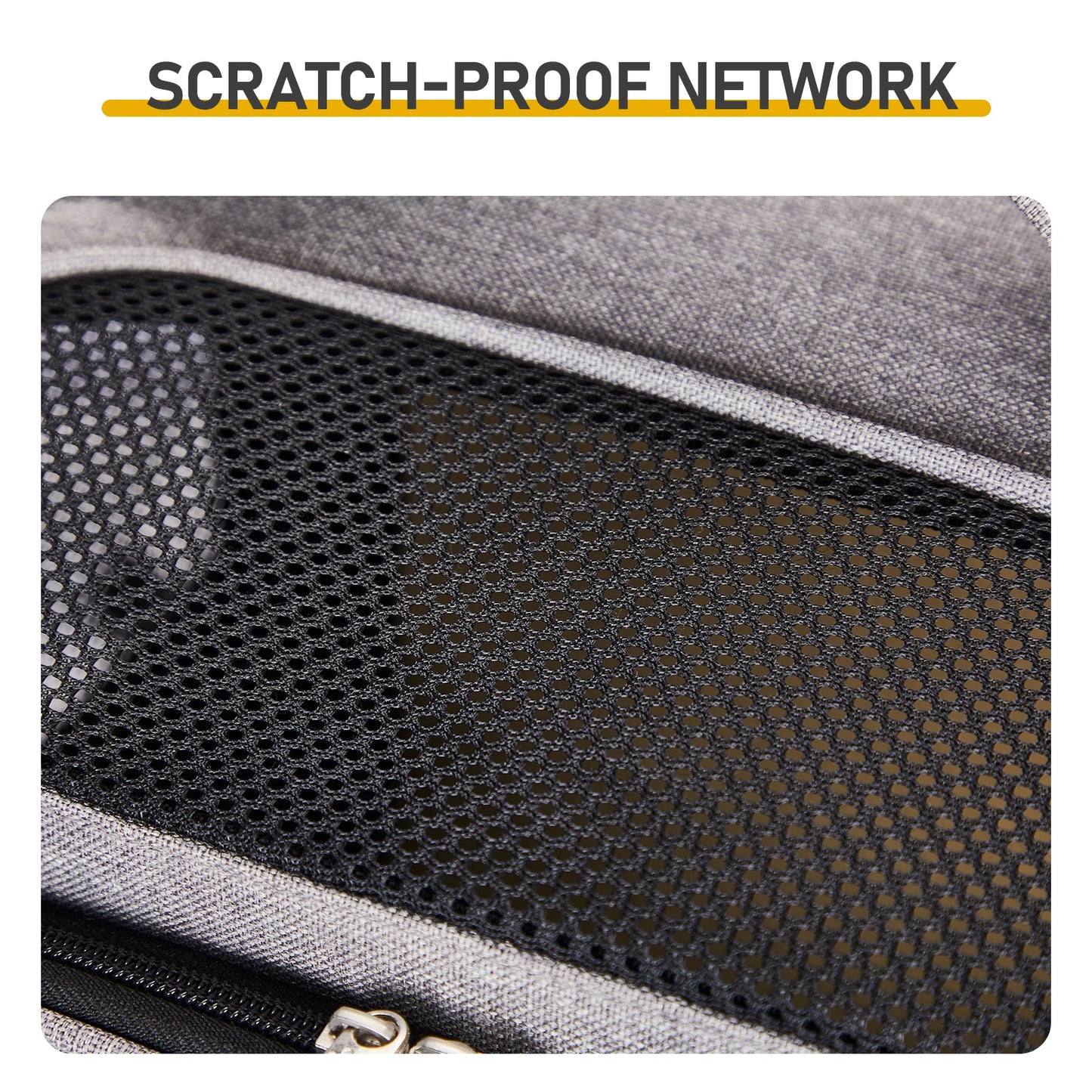 Breathable, Expandable  and Foldable Pet Carrier/Backpack Foldable Pet Carrier