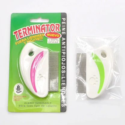 1-Piece Stainless Steel  Flea/Lice Removal Combs/Pet Hair Brush