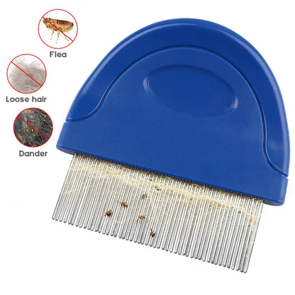 Pet Comb for Flea, Dander and Loose Hair Removal