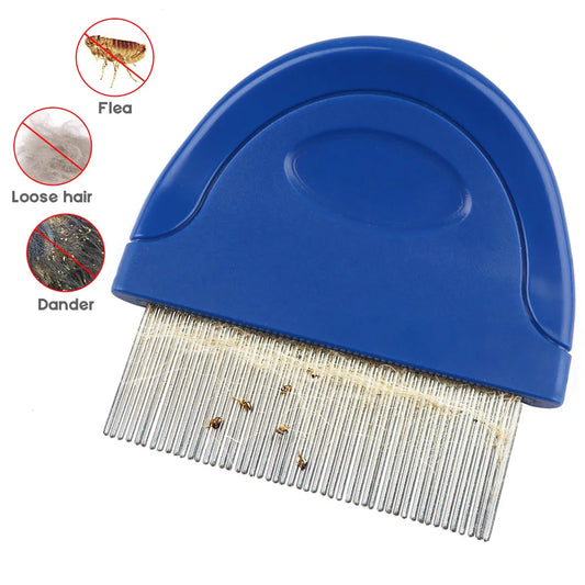Pet Comb for Flea, Dander and Loose Hair Removal