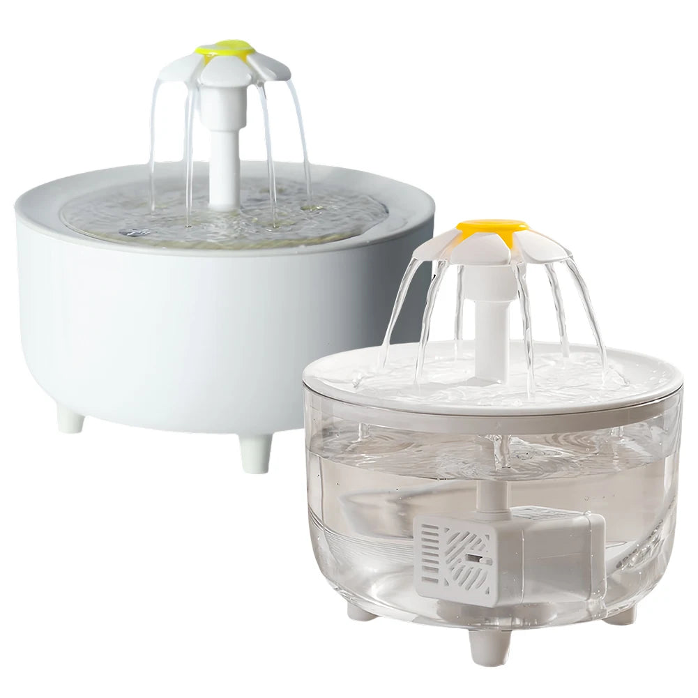 1200ml Automatic Cat Water Fountain Filter USB Cat Water Fountain Electric Mute Recirculate Filtering Drinker Pet Water Fountain