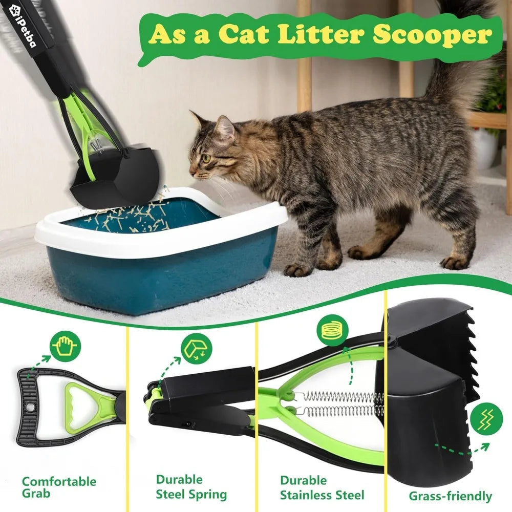 32" Foldable, Non-Bending Pooper Scooper