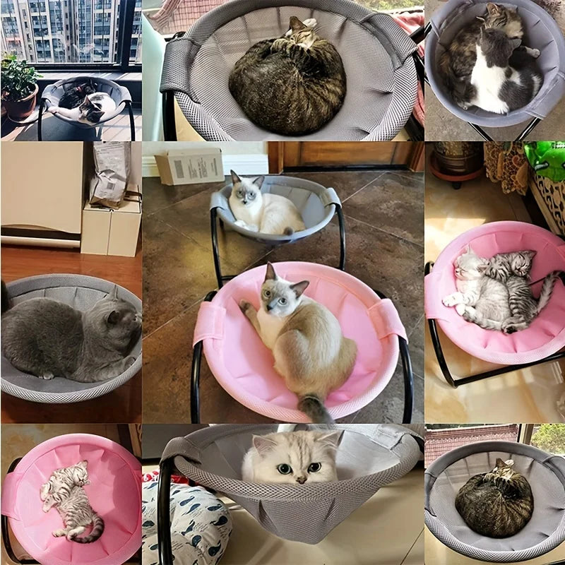 Breathable and Cooling Cat Hammock Bed