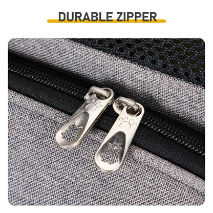 Breathable, Expandable  and Foldable Pet Carrier/Backpack Foldable Pet Carrier