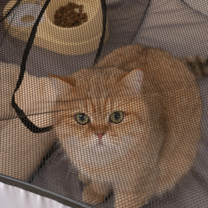 Square Cat Play Tunnel -  Foldable Nest