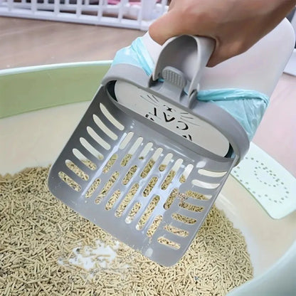 Cat Litter Scoop &  Waste Bag Holder