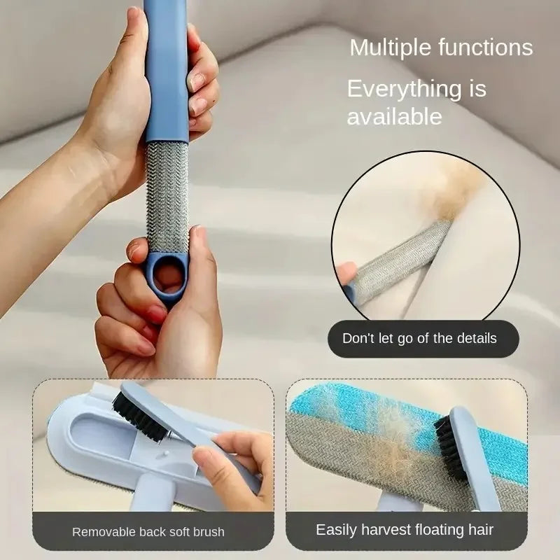 Premium Deshedding Brush for Pets with Ergonomic Long Handle