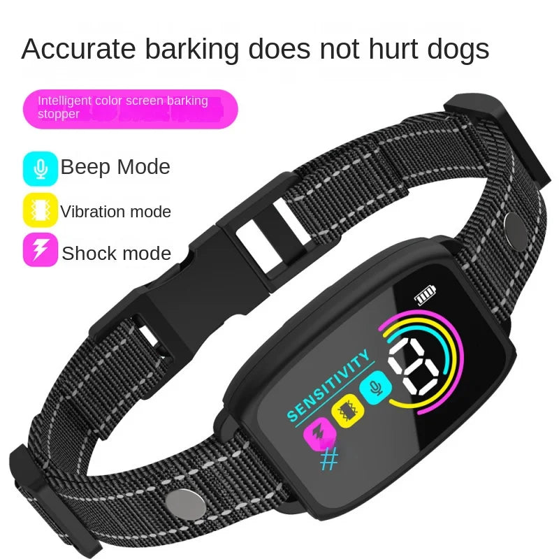 Anti-Barking Dog Collar |Intelligent, Automatic, Anti-Disturbance, Waterproof