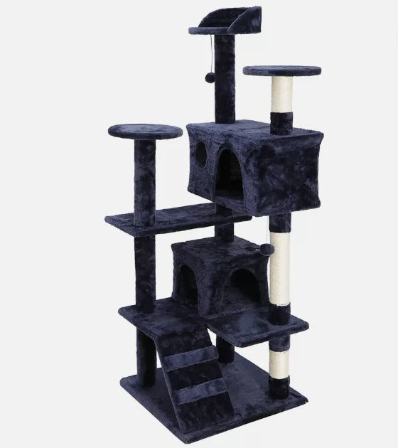 53-inch Cat Tree and Tower with Scratching Post