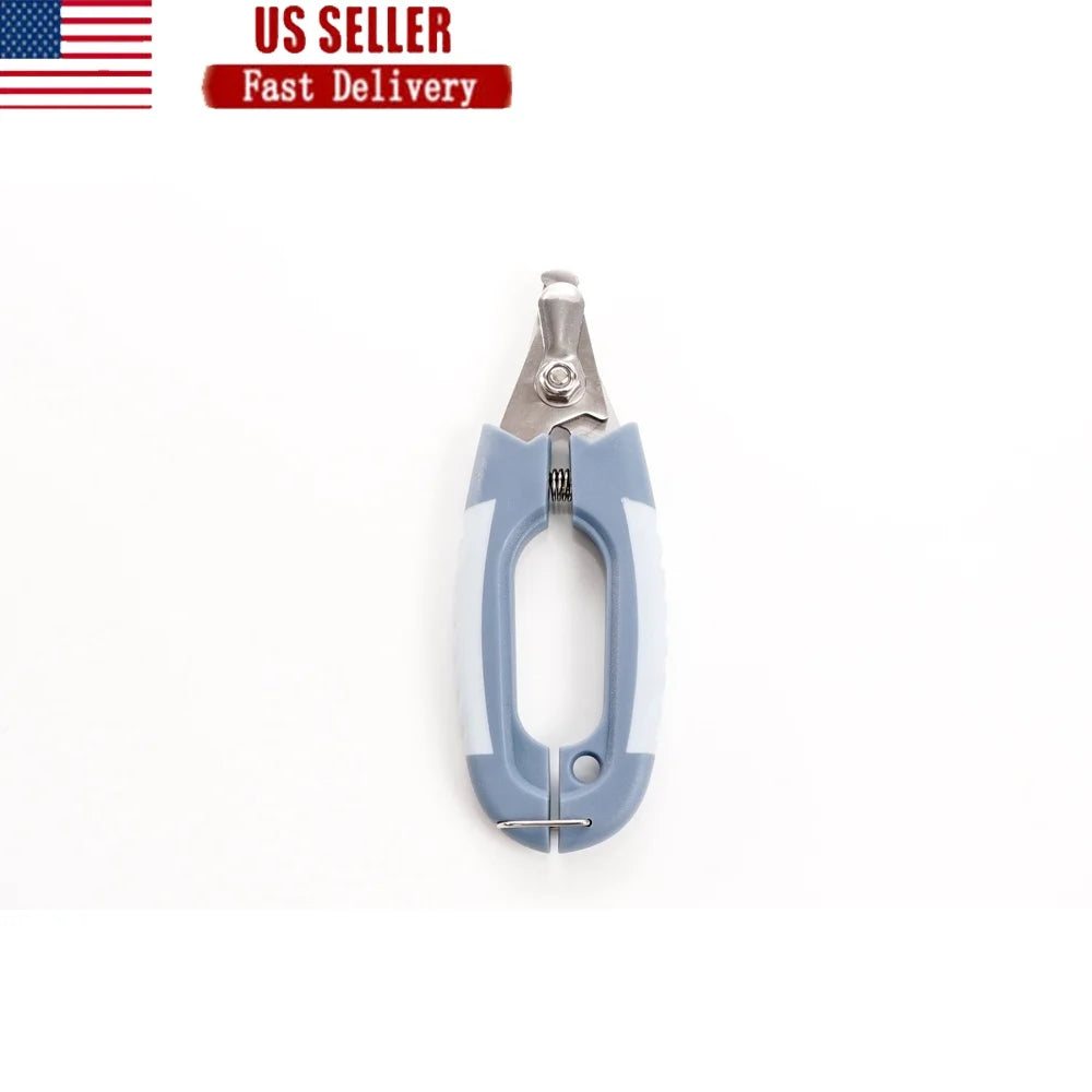 Stainless Steel Small Dog Nail Clipper With Ergonomic Handle